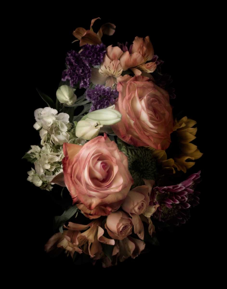 Wall Art Painting id:166415, Name: Midnight Roses, Artist: Greenwood, Julie