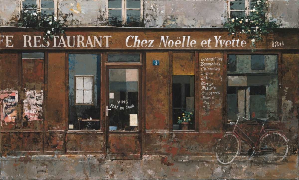 Wall Art Painting id:59731, Name: Noelle et Yvette, Artist: Hak, Chiu Tak