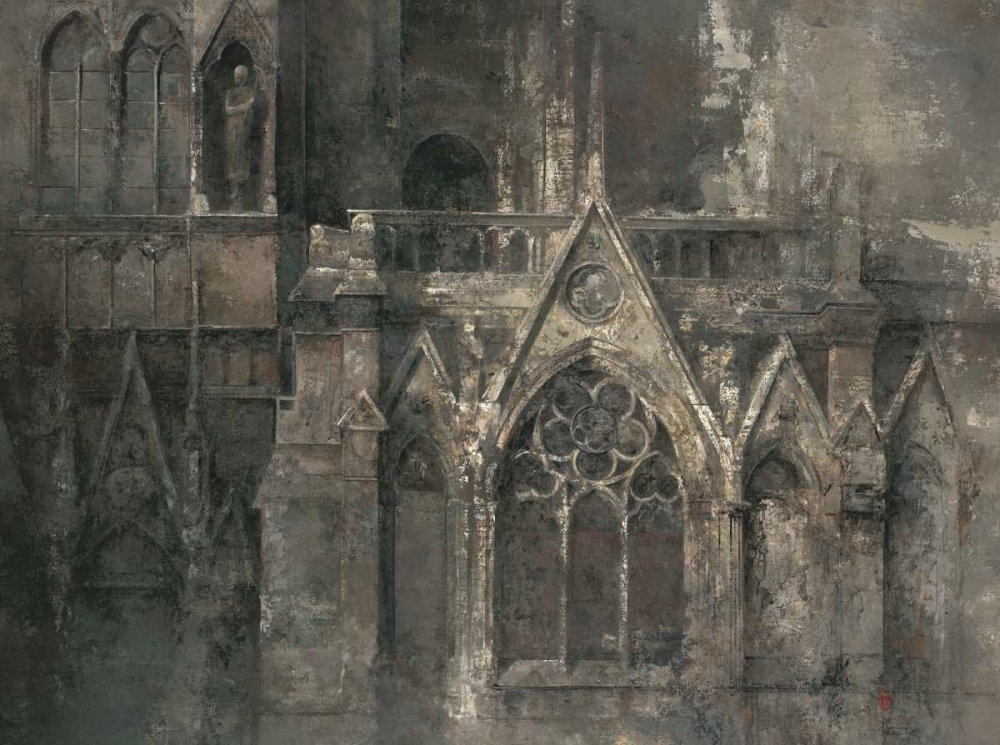 Wall Art Painting id:59733, Name: Gothic Language, Artist: Hak, Chiu Tak