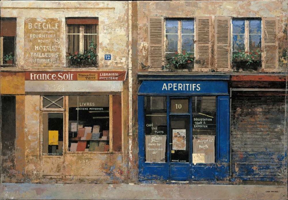 Wall Art Painting id:59737, Name: Aperitifs, Artist: Hak, Chiu Tak