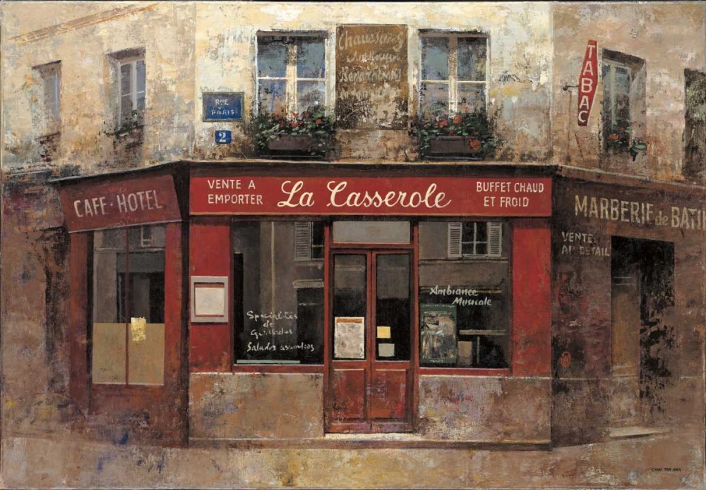 Wall Art Painting id:59739, Name: La Cassarole, Artist: Hak, Chiu Tak