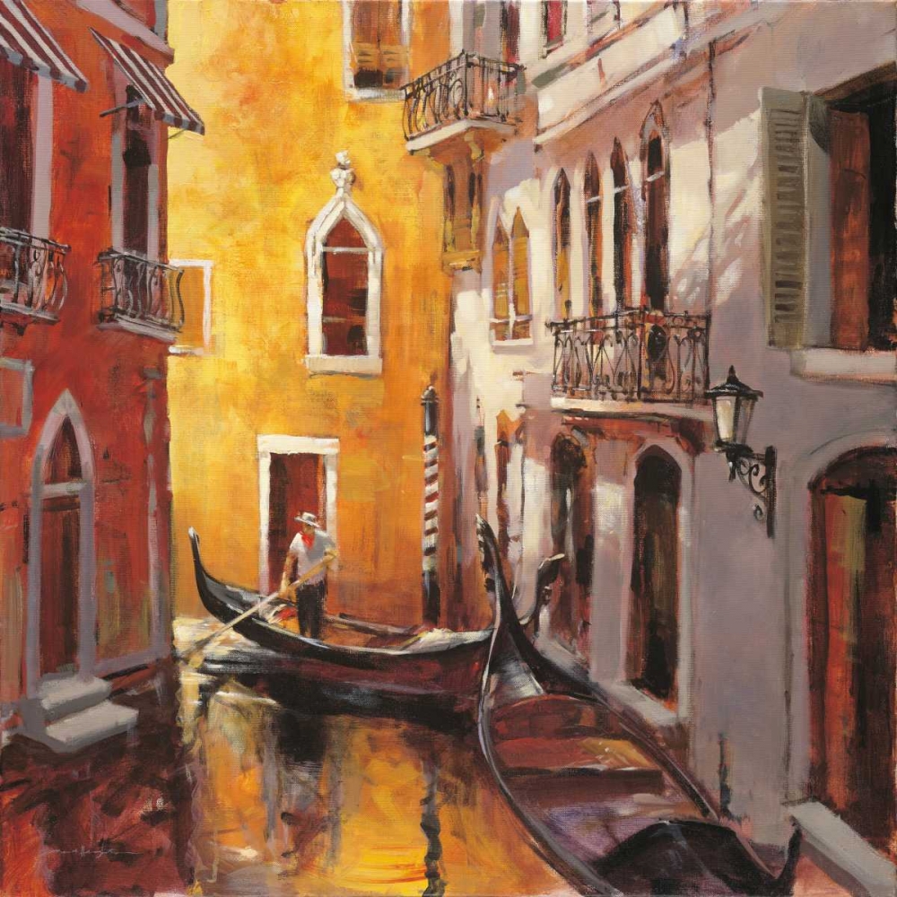Wall Art Painting id:56006, Name: Venice Morning, Artist: Heighton, Brent