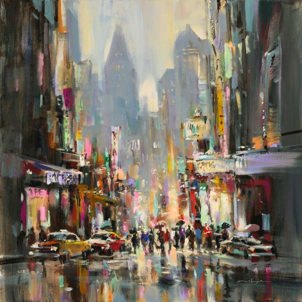 Art Print: City Street Sensation