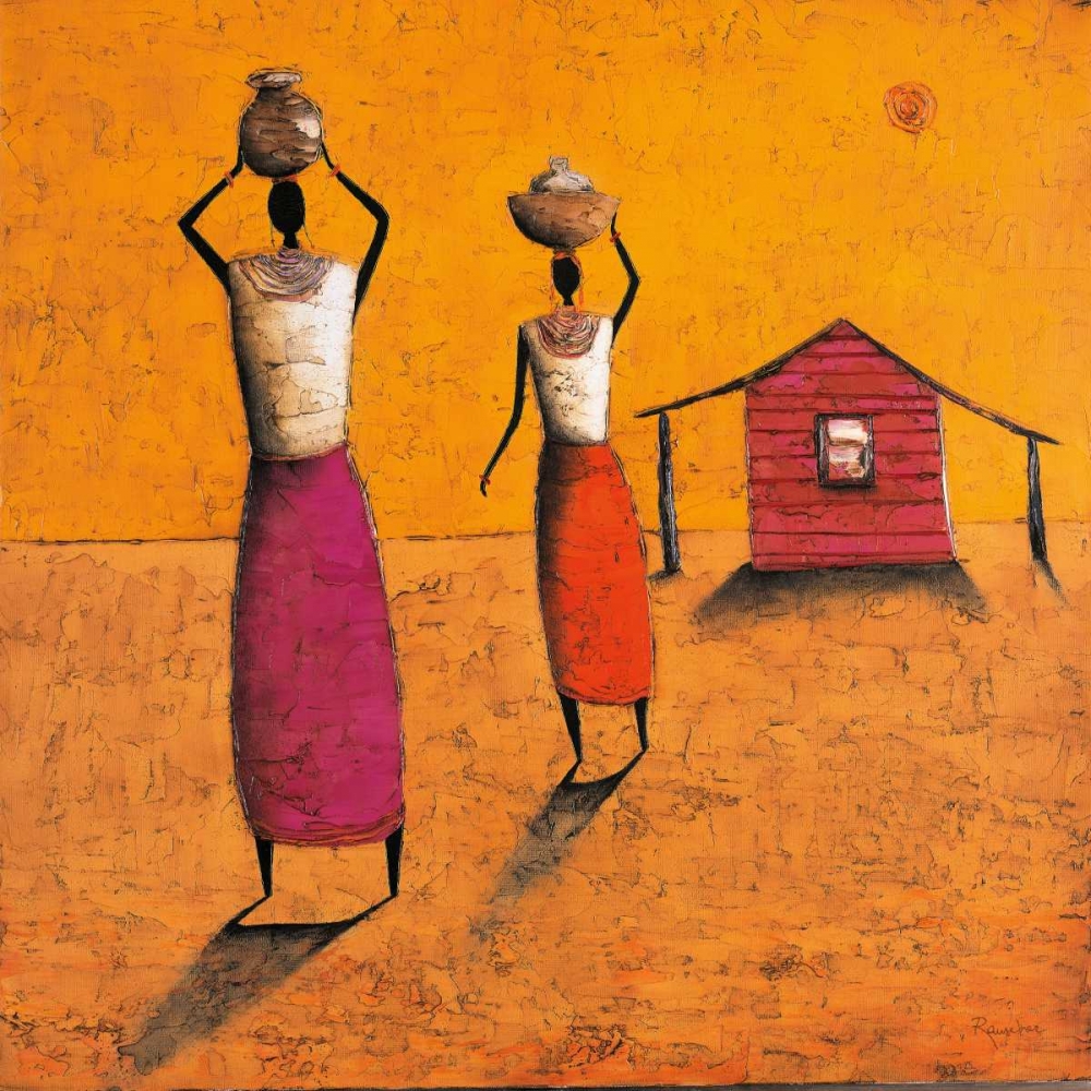 Wall Art Painting id:62932, Name: To The Celebration, Artist: Rauscher, Michel