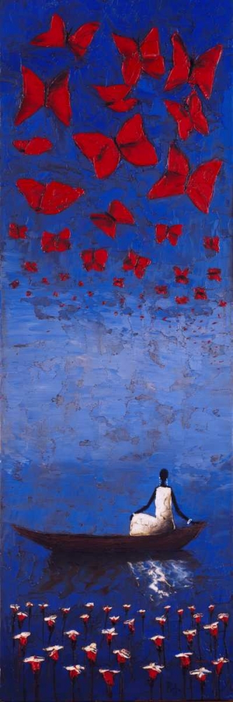 Wall Art Painting id:62951, Name: Cerulean Passage, Artist: Rauscher, Michel