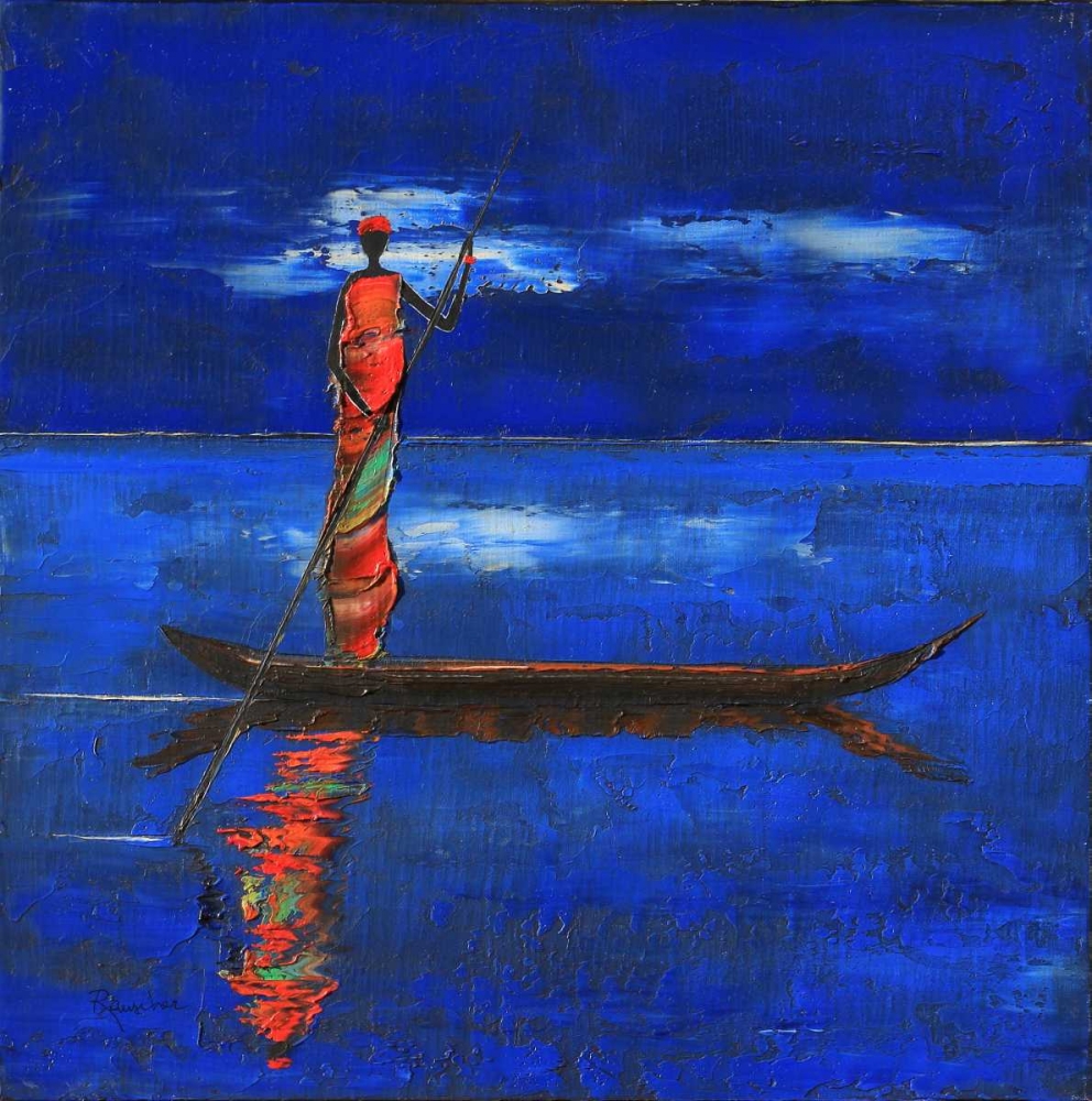 Wall Art Painting id:62952, Name: Midnight Voyage 1 , Artist: Rauscher, Michel