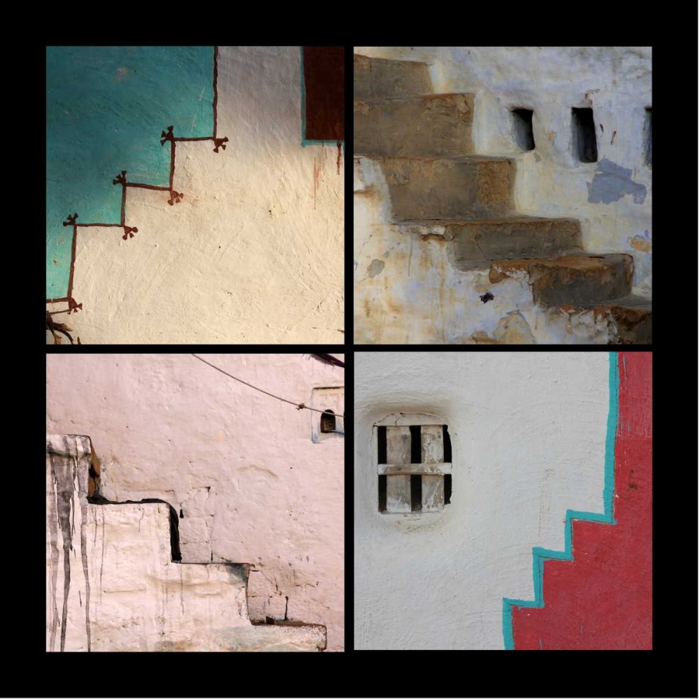 Wall Art Painting id:62962, Name: Global Steps, Artist: Rauscher, Michel