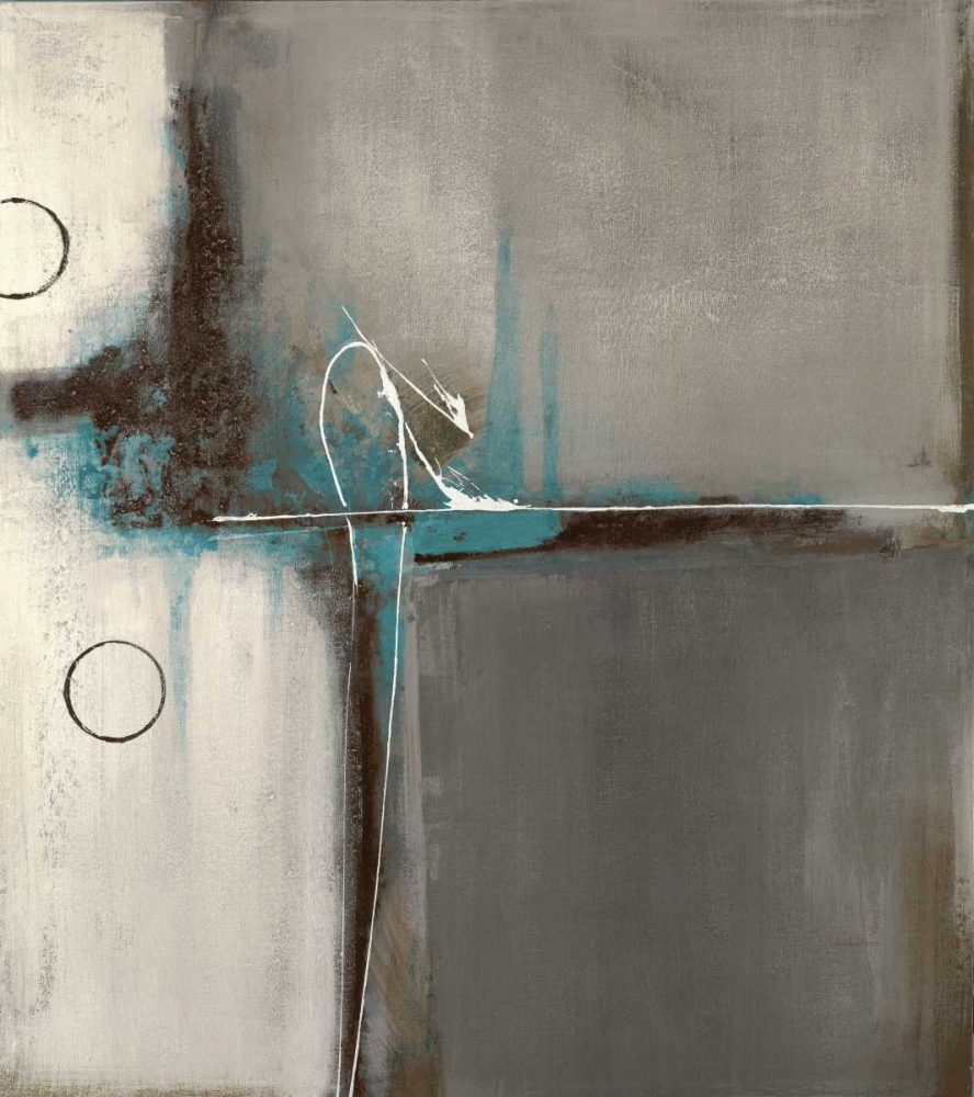 Wall Art Painting id:59340, Name: Elemental Curiosity Blue, Artist: Villarreal Villarreal, Gabriela