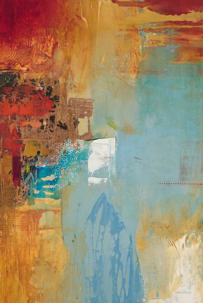 Art Print: Aqua Illusion 2