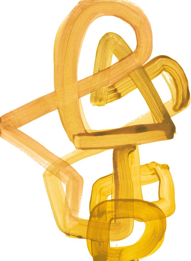 Wall Art Painting id:274323, Name: Gestural Brush 2, Artist: Gold, Lora