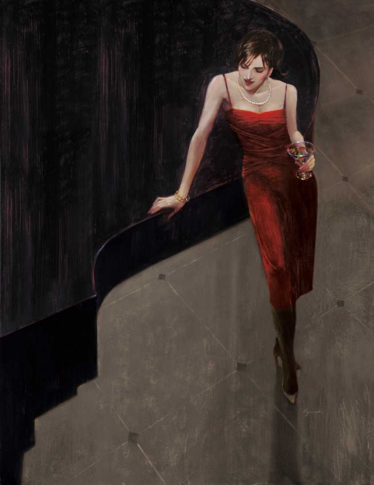 Wall Art Painting id:57623, Name: Piano Bar 2, Artist: Lynch, Brent 