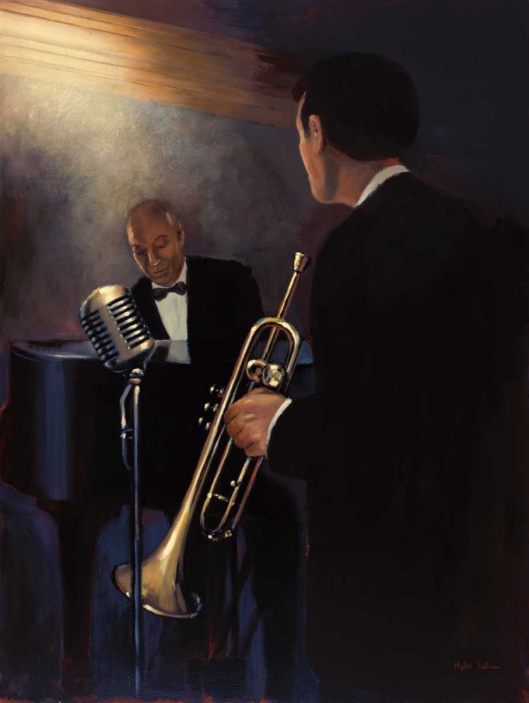 Wall Art Painting id:60587, Name: Rhythm Section, Artist: Sullivan, Myles  