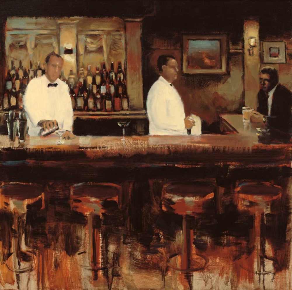 Wall Art Painting id:60591, Name: Martini Hour, Artist: Sullivan, Myles  
