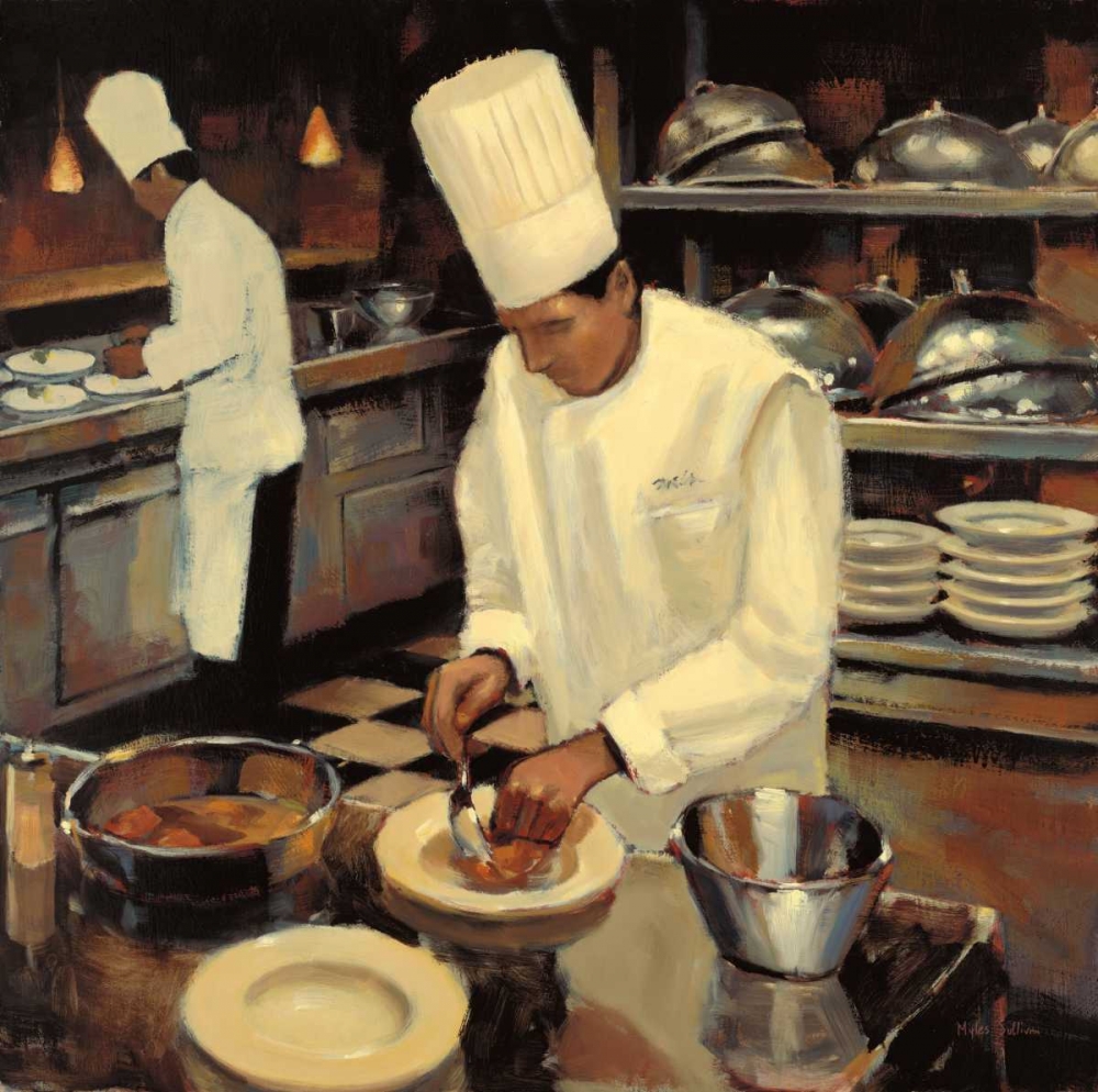 Wall art: Bistro Cuisine, by Sullivan, Myles  