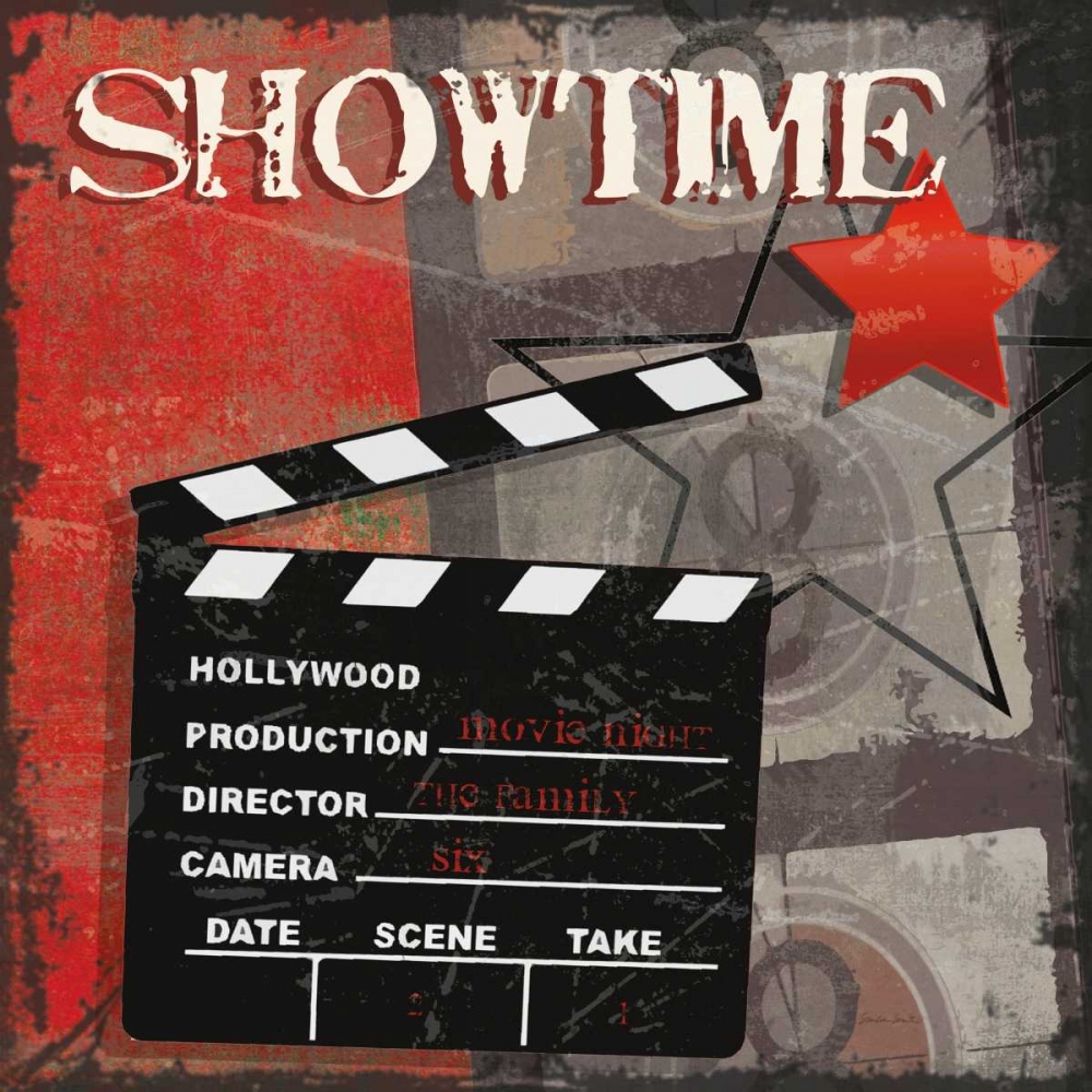 Wall Art Painting id:57708, Name: SHOWTIME, Artist: Smith, Sandra