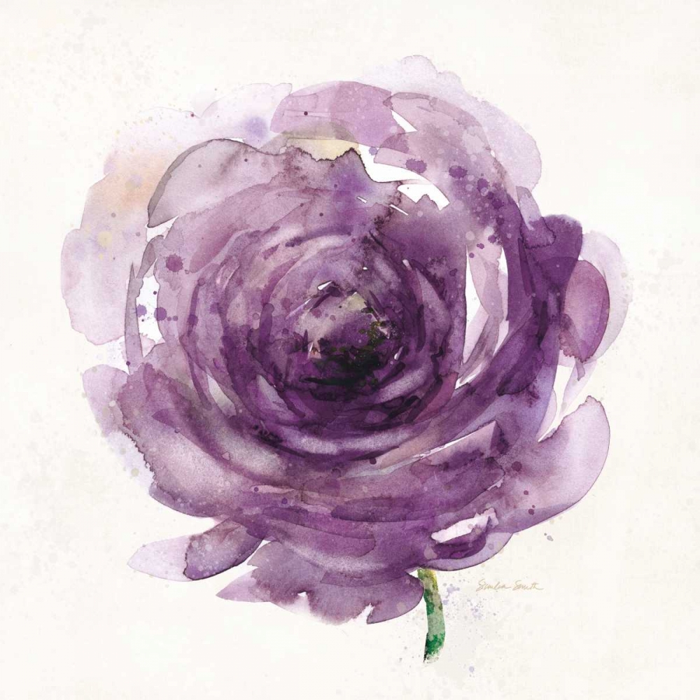 Wall Art Painting id:99615, Name: Watery Plum Bloom 2, Artist: Smith, Sandra