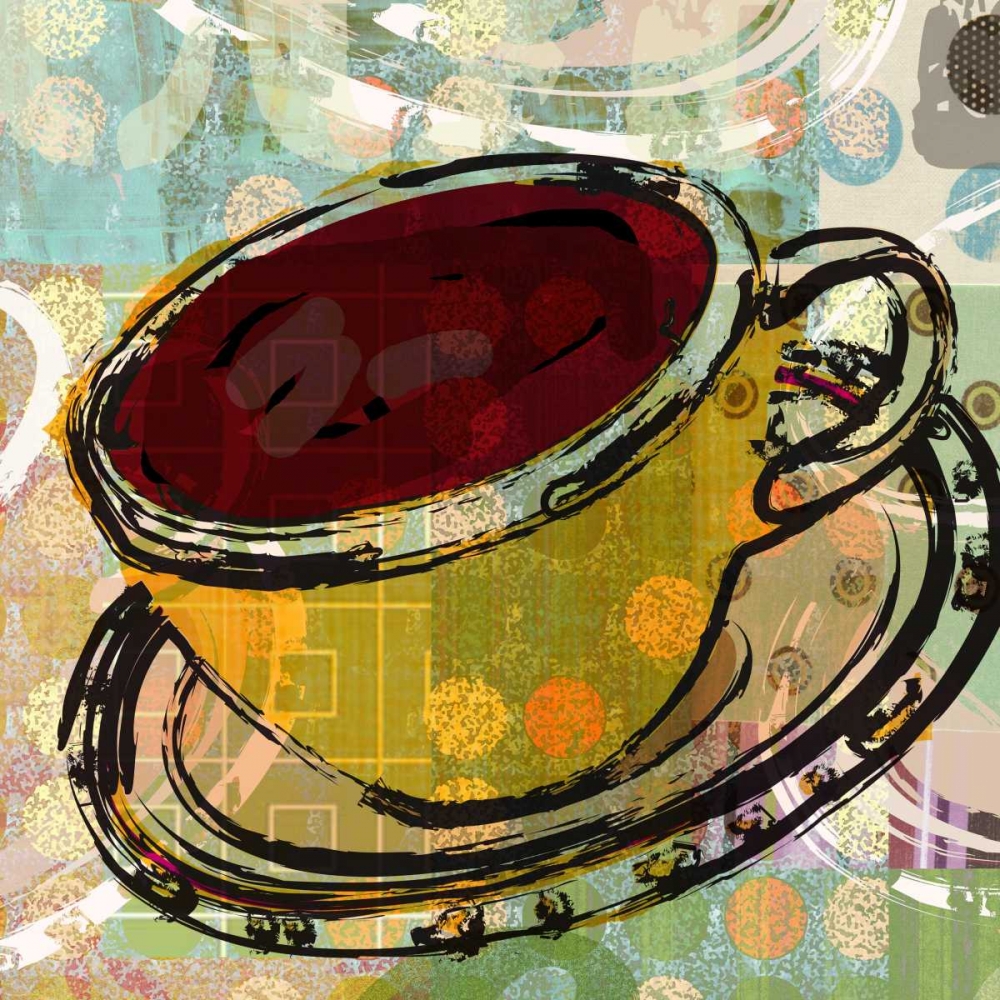 Wall Art Painting id:59590, Name: Stetched Coffee, Artist: Robertson, Walter 