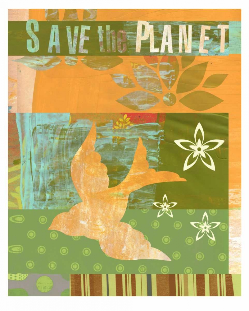 Wall Art Painting id:59592, Name: Save the Planet, Artist: Robertson, Walter 