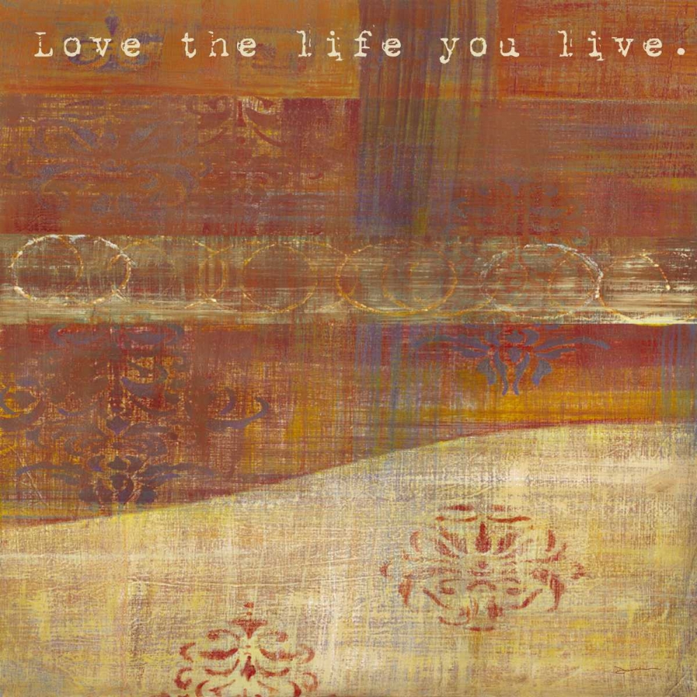 Wall Art Painting id:69924, Name: Bombay Silk Love Life, Artist: Dascher, Dennis 