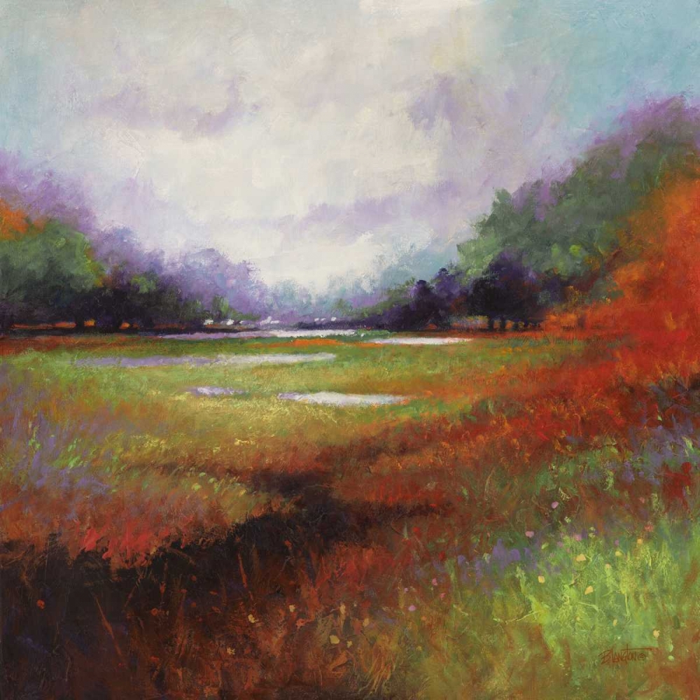 Wall Art Painting id:63492, Name: Cascade Valley 2, Artist: Langton, Bruce