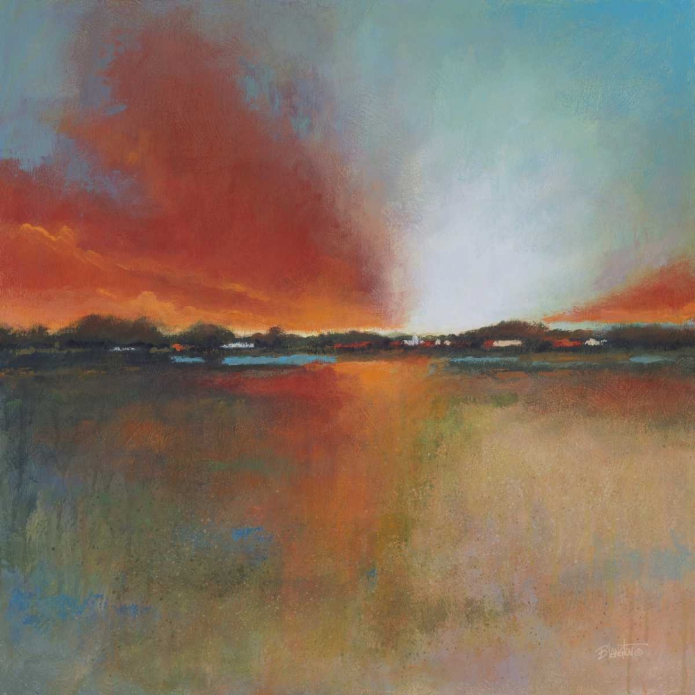 Wall Art Painting id:63493, Name: Plains Landscape 1, Artist: Langton, Bruce