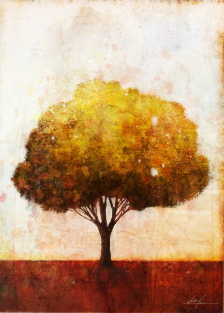 Wall Art Painting id:56515, Name: Autumnal Tree 1, Artist: Roko, Ken