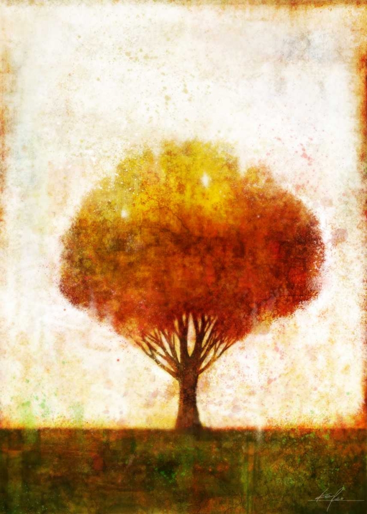 Wall Art Painting id:56516, Name: Autumnal Tree 2, Artist: Roko, Ken