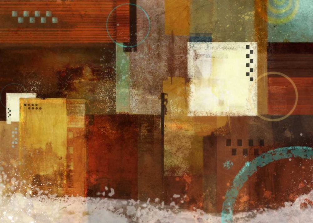 Wall Art Painting id:56517, Name: Earth Dance 1, Artist: Roko, Ken