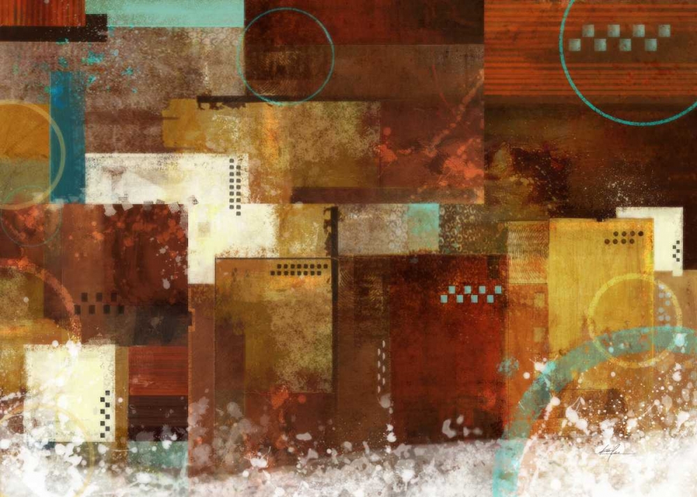 Wall Art Painting id:56518, Name: Earth Dance 2, Artist: Roko, Ken