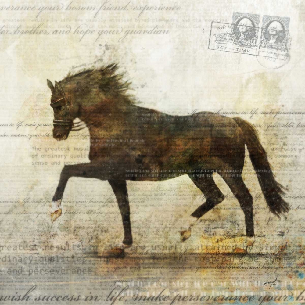 Wall Art Painting id:56530, Name: Horse Dance 2, Artist: Roko, Ken