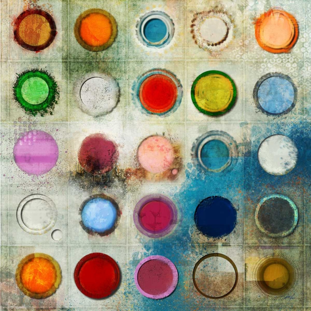 Wall Art Painting id:56532, Name: Silver Network, Artist: Roko, Ken