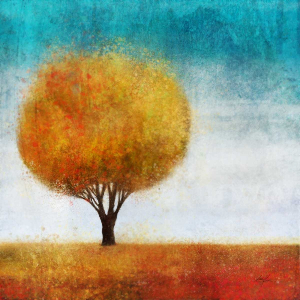 Wall Art Painting id:56568, Name: Golden Tree 2, Artist: Roko, Ken