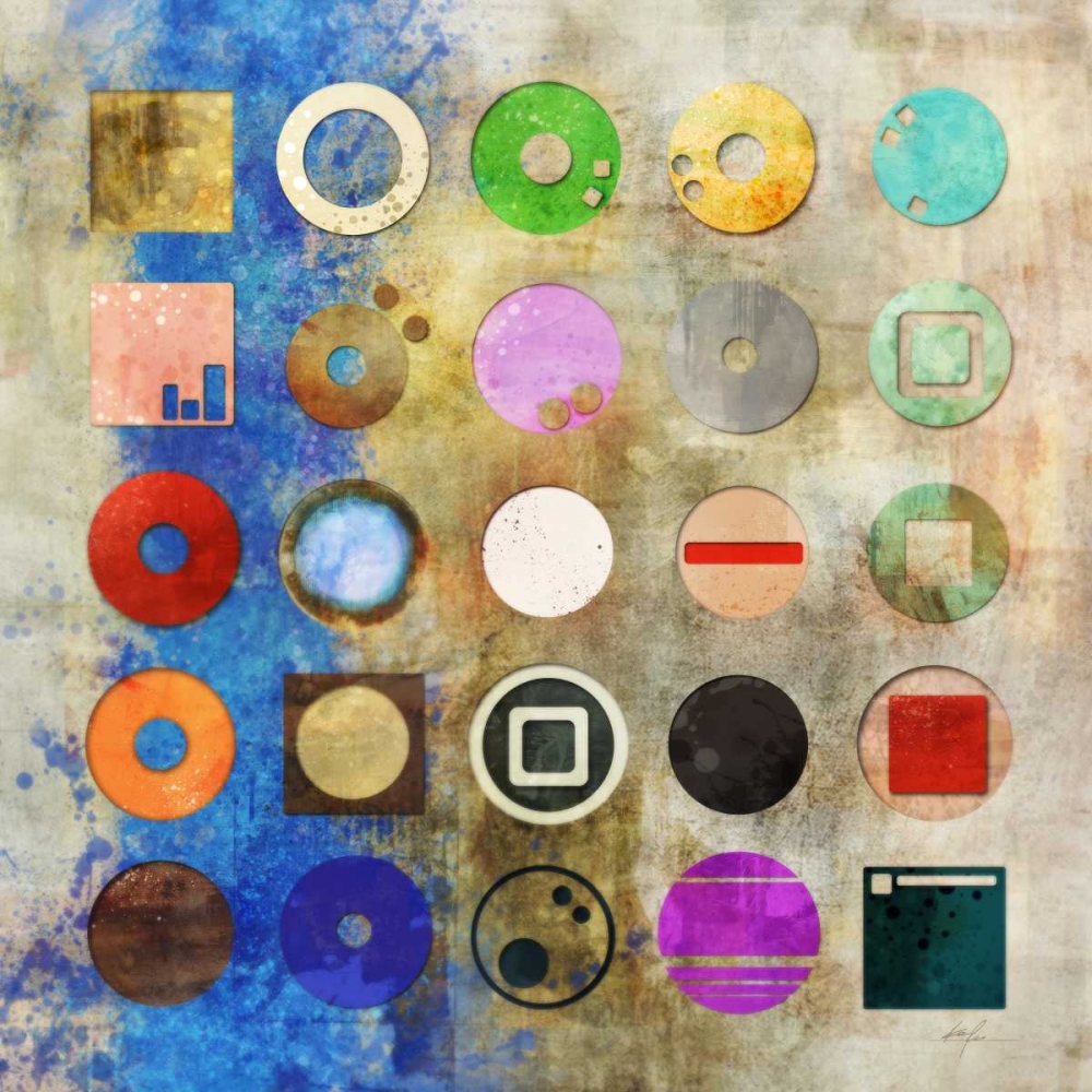 Wall Art Painting id:56569, Name: Cognition 1 , Artist: Roko, Ken