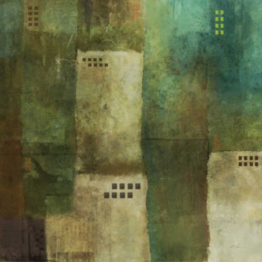 Wall Art Painting id:56589, Name: Verdant Harmony 1, Artist: Roko, Ken