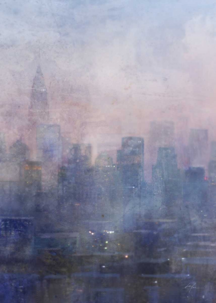 Wall Art Painting id:56591, Name: City Blues 1, Artist: Roko, Ken