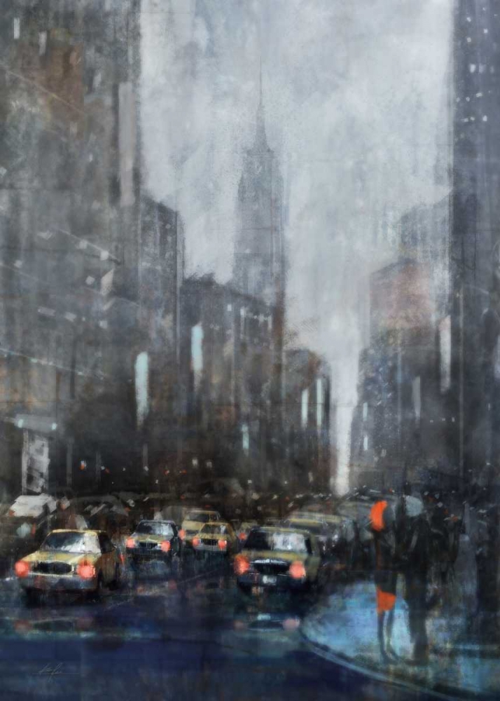 Wall Art Painting id:56628, Name: NYC Winter 1, Artist: Roko, Ken