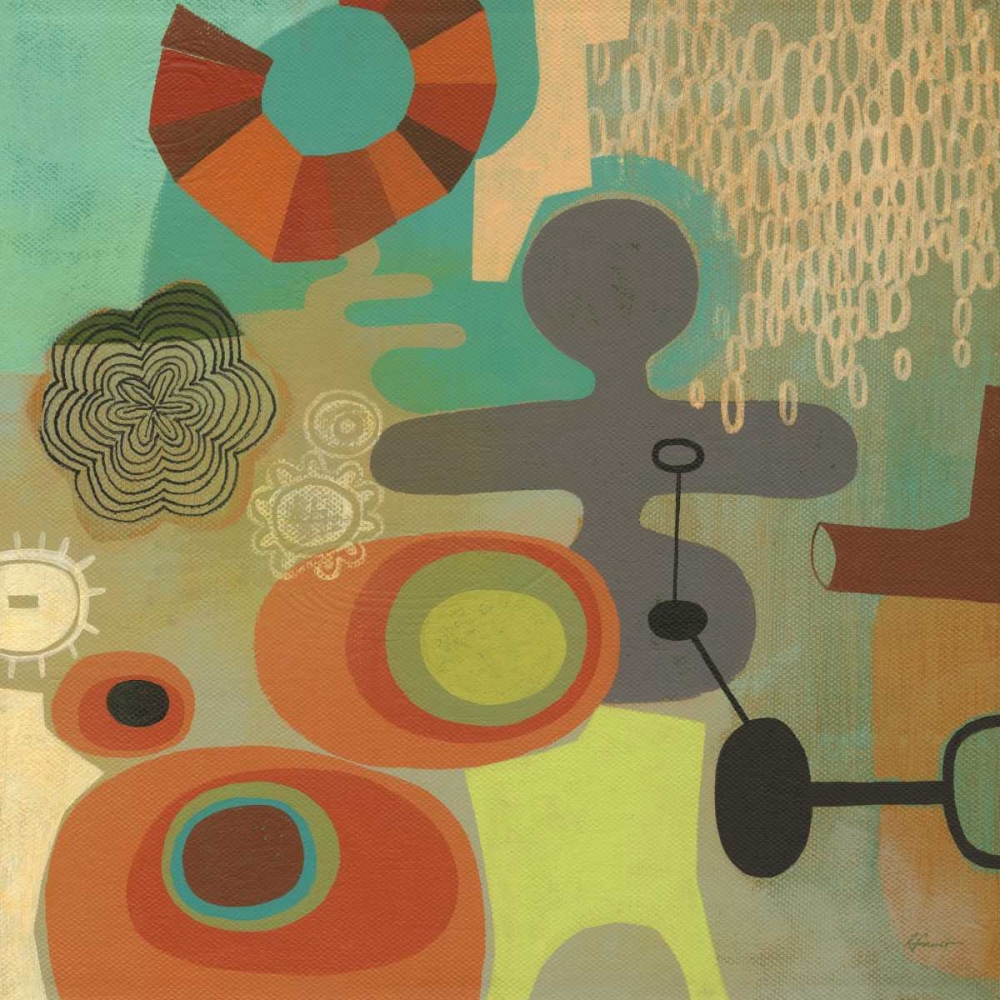 Wall Art Painting id:56794, Name: Mid Century Mood 1, Artist: Faust, Richard