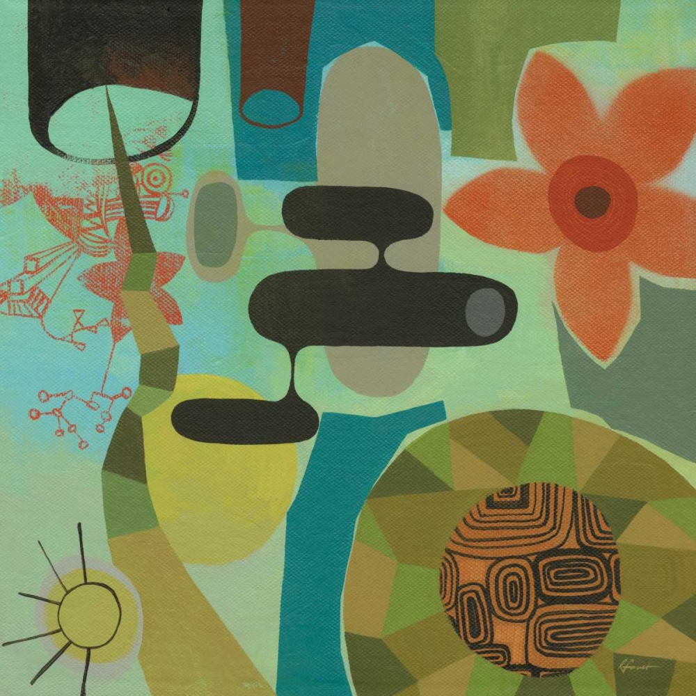 Wall Art Painting id:56795, Name: Mid Century Mood 2, Artist: Faust, Richard