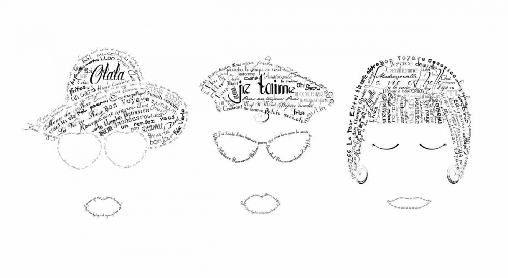 Wall Art Painting id:61922, Name: As The French Say-Ladies, Artist: De Lauzun, Marion 