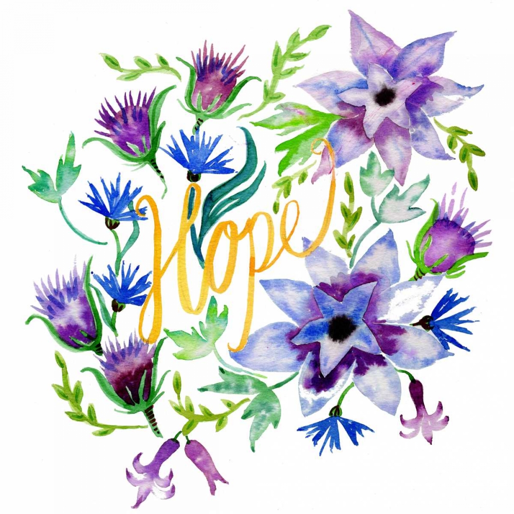 Wall Art Painting id:142277, Name: Hope, Enchanted Garden, Artist: Esther Bley Designs 