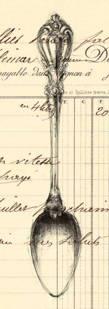 Wall Art Painting id:119516, Name: Spoon Document , Artist: Z Studio