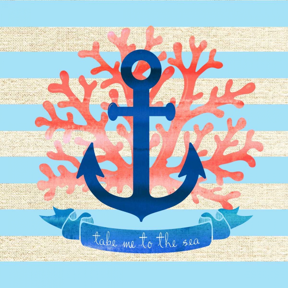 Wall Art Painting id:105771, Name: Take Me to The Sea, Artist: Dos Santos, Bella