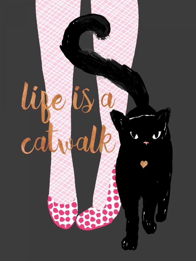 Wall Art Painting id:105777, Name: Catwalk, Artist: Dos Santos, Bella