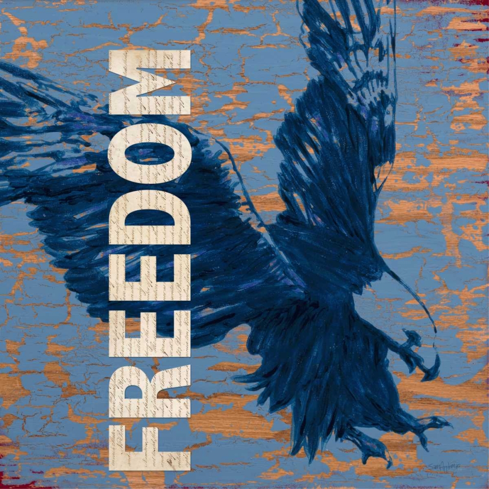 Wall Art Painting id:63343, Name: Freedom Reigns, Artist: Appleman, Sam