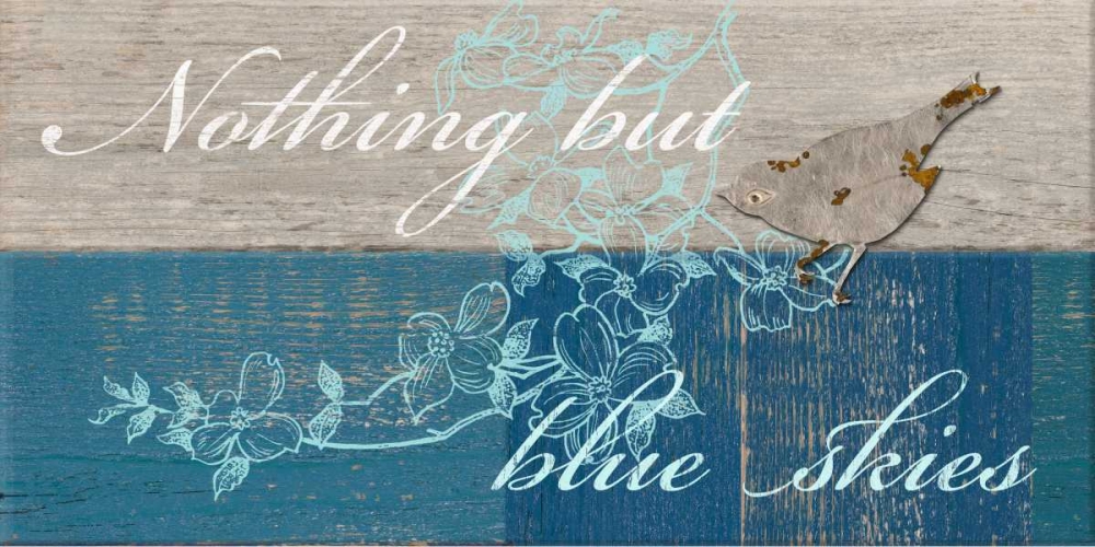 Wall Art Painting id:63358, Name: Nothing But Blue Skies, Artist: Appleman, Sam