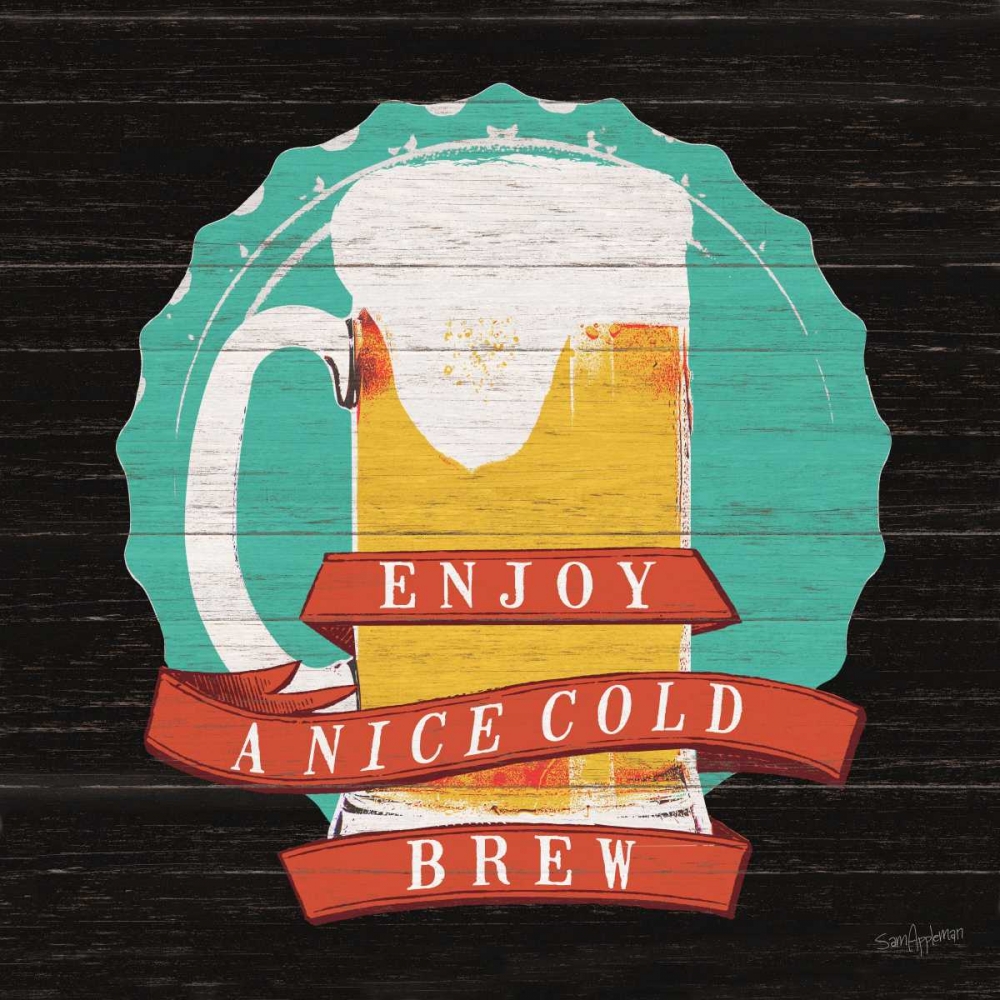 Wall Art Painting id:63323, Name: Cold Beer, Artist: Appleman, Sam