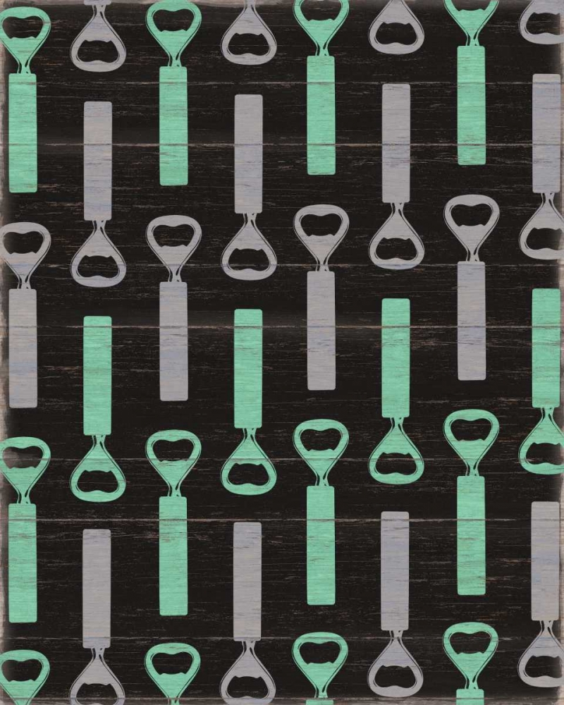 Wall Art Painting id:63327, Name: Beer Bottle Opener Pattern, Artist: Appleman, Sam