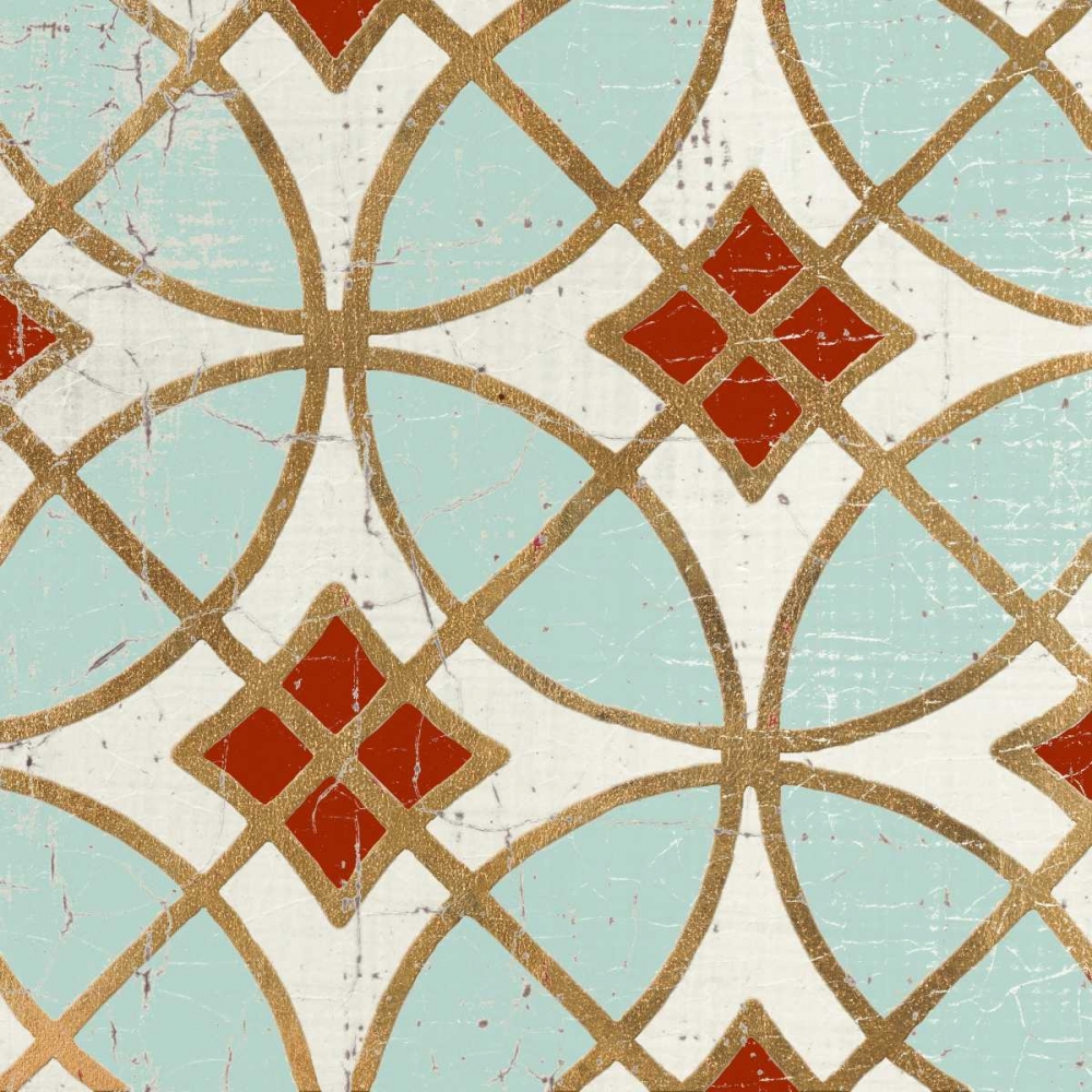 Art Print: Garden Tile 1