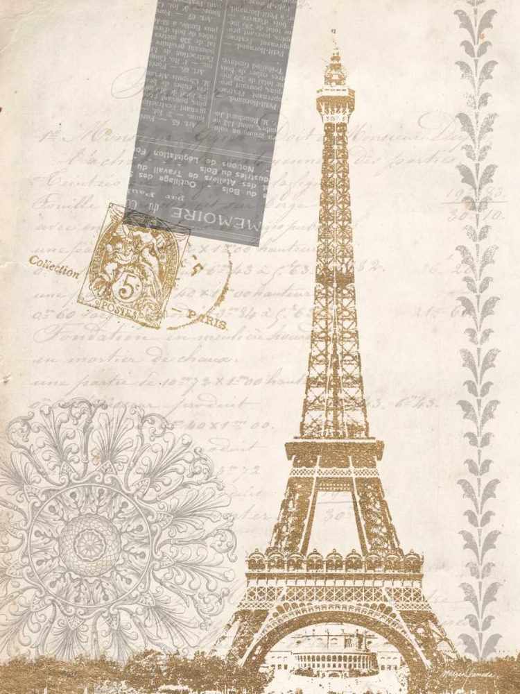 Art Print: The Details of Eiffel