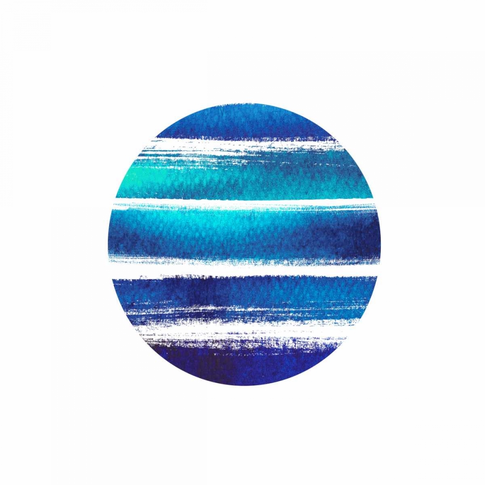 Art Print: Circular Blues